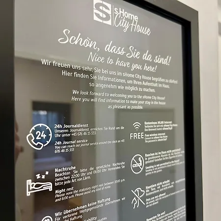 Shome Cityhouse I Self Check-in Дом отдыха Грац